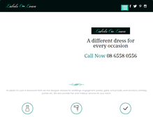 Tablet Screenshot of labelsonloan.com